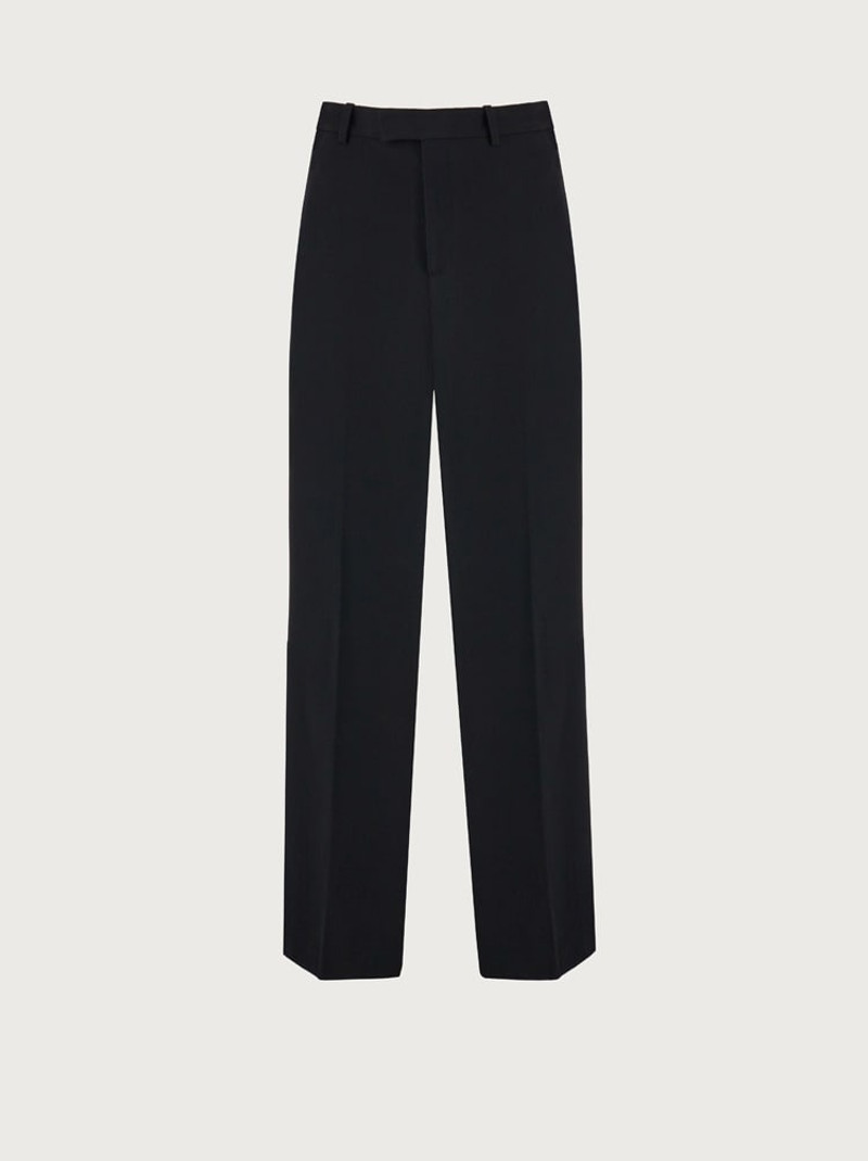 TAILORED TROUSER WITH SATIN INSERTS 1
