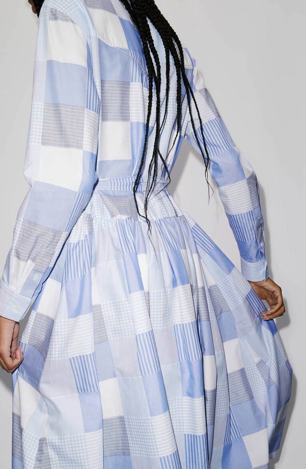 'Patchwork' maxi dress - 5