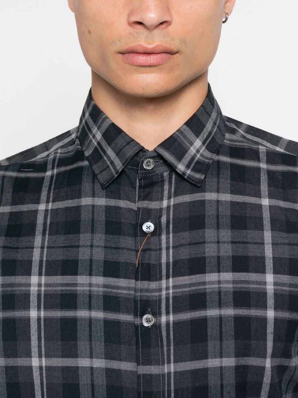 plaid-check shirt - 5