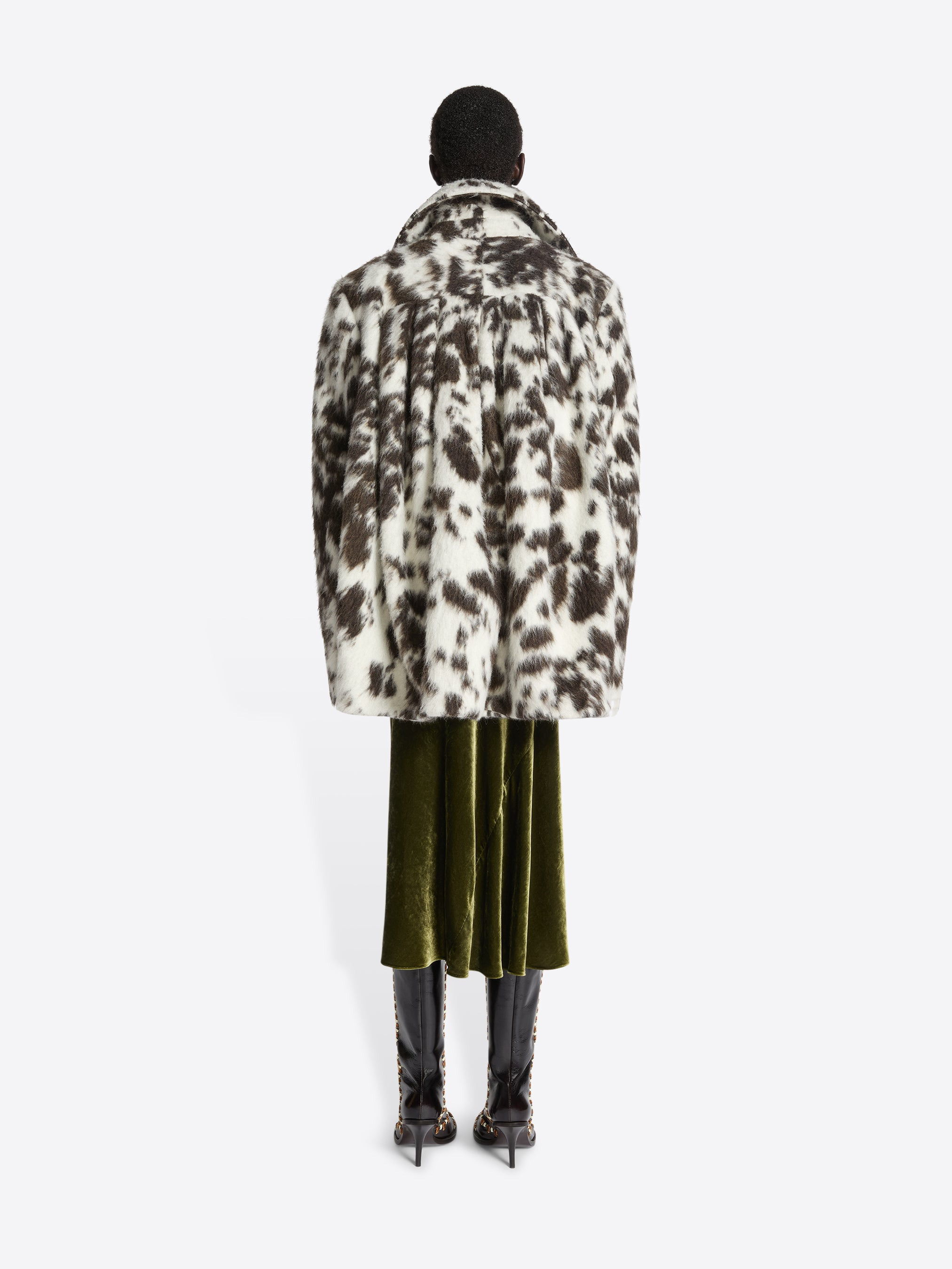 COWHIDE CABAN JACKET - 4