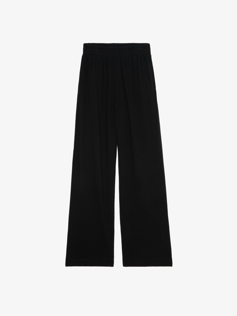 Clem Women's Black Linen Pants 1