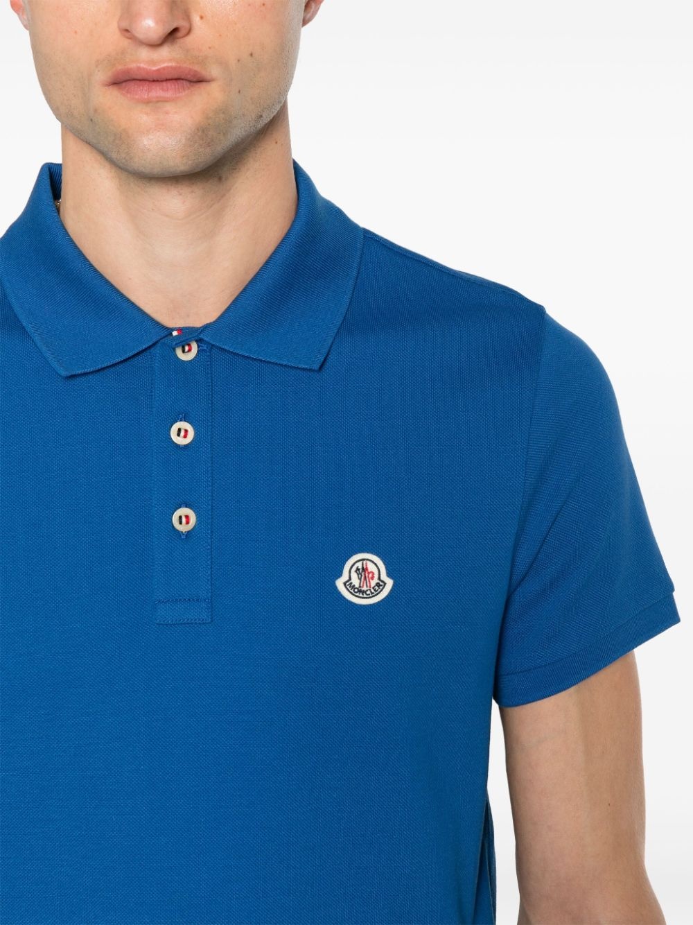 logo-appliquÃ© polo shirt - 5