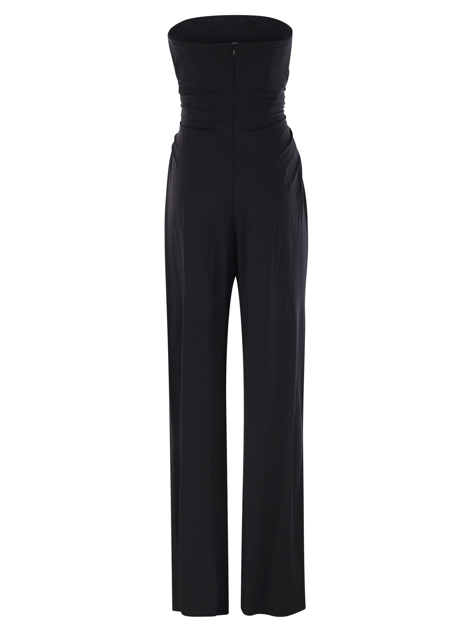 Maxmara Women Fiero - Viscose Jersey Bustier Jumpsuit - 2