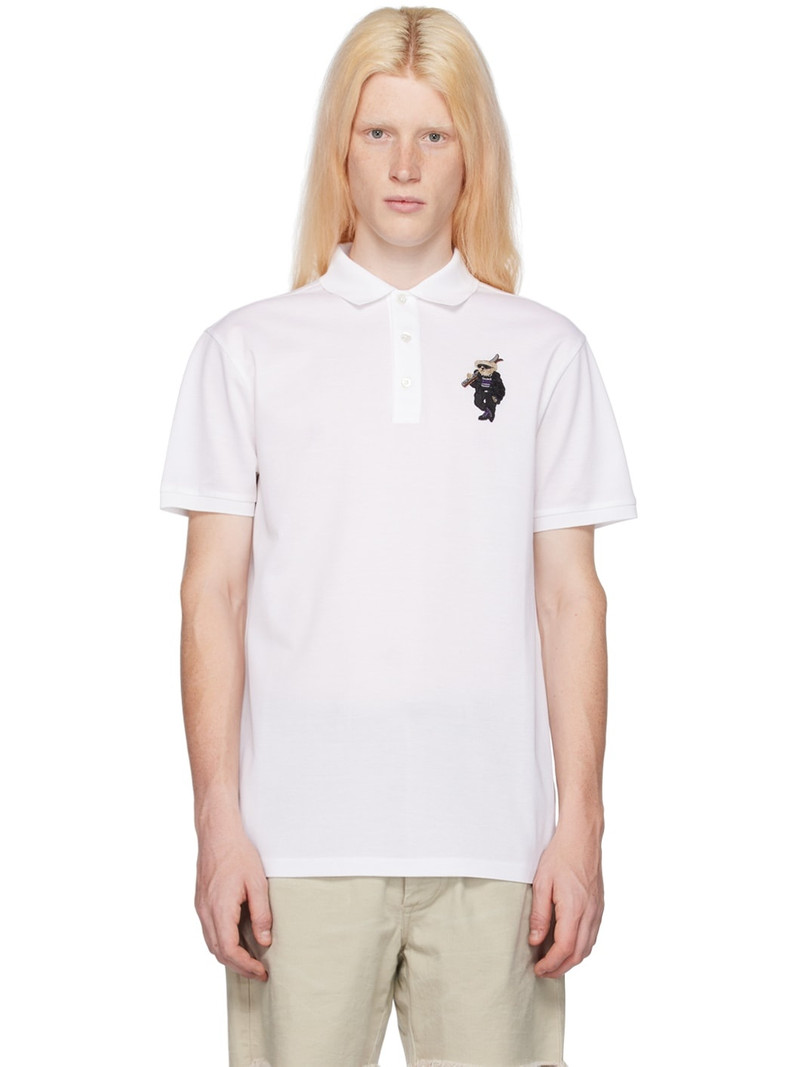 White Polo Bear Polo - 1