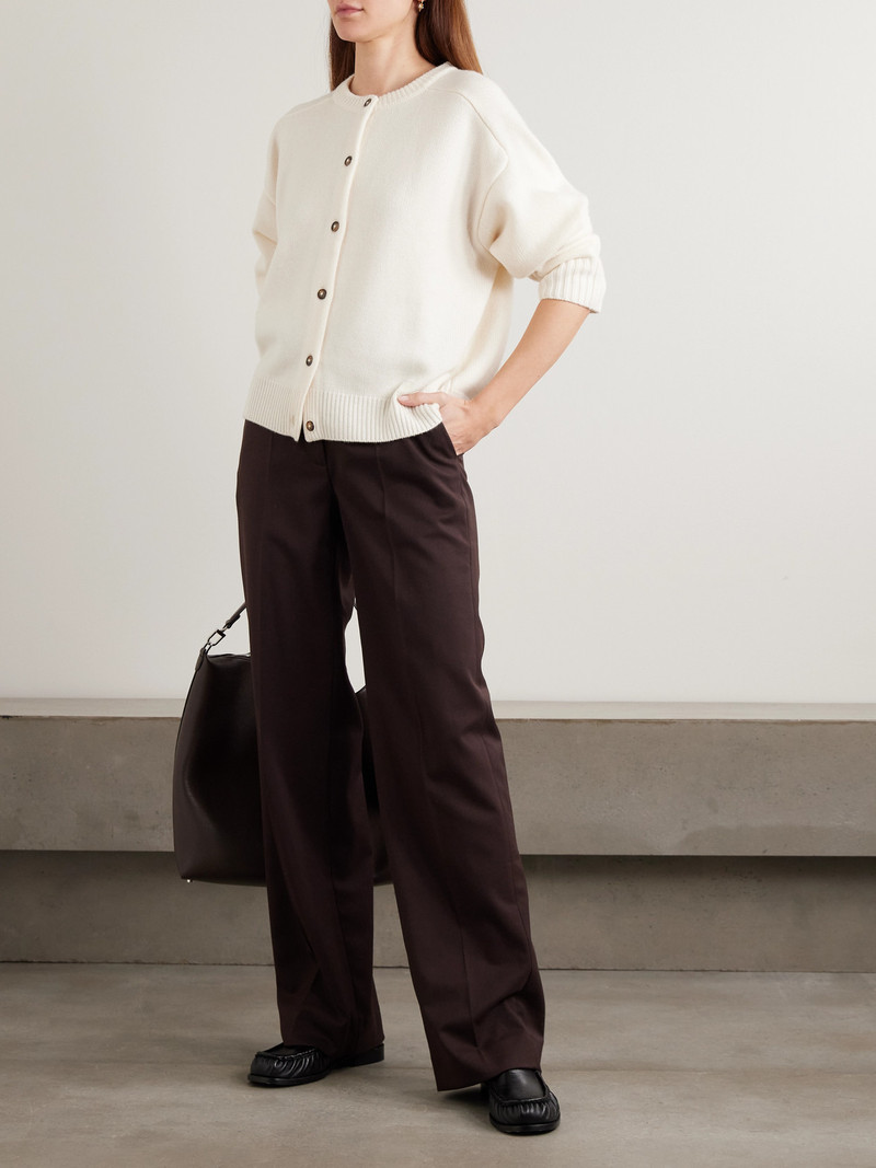 Loulou de Saison Aidar Merino Wool And Cashmere-blend Cardigan outlook