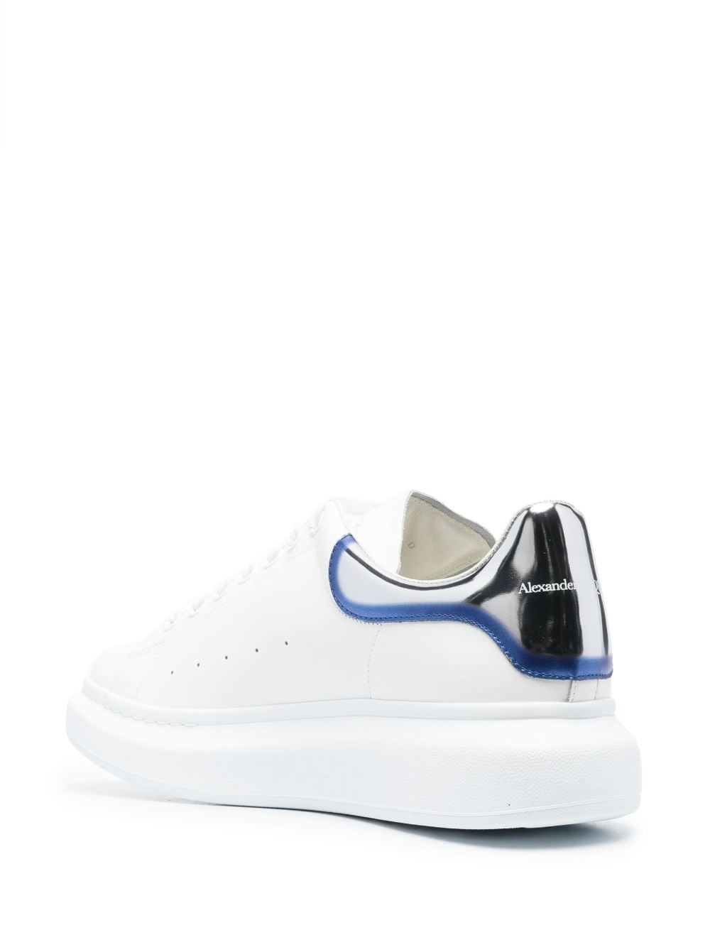 Oversized logo-print sneakers - 3
