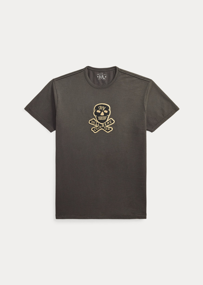 Skull-Patch Jersey T-Shirt 1