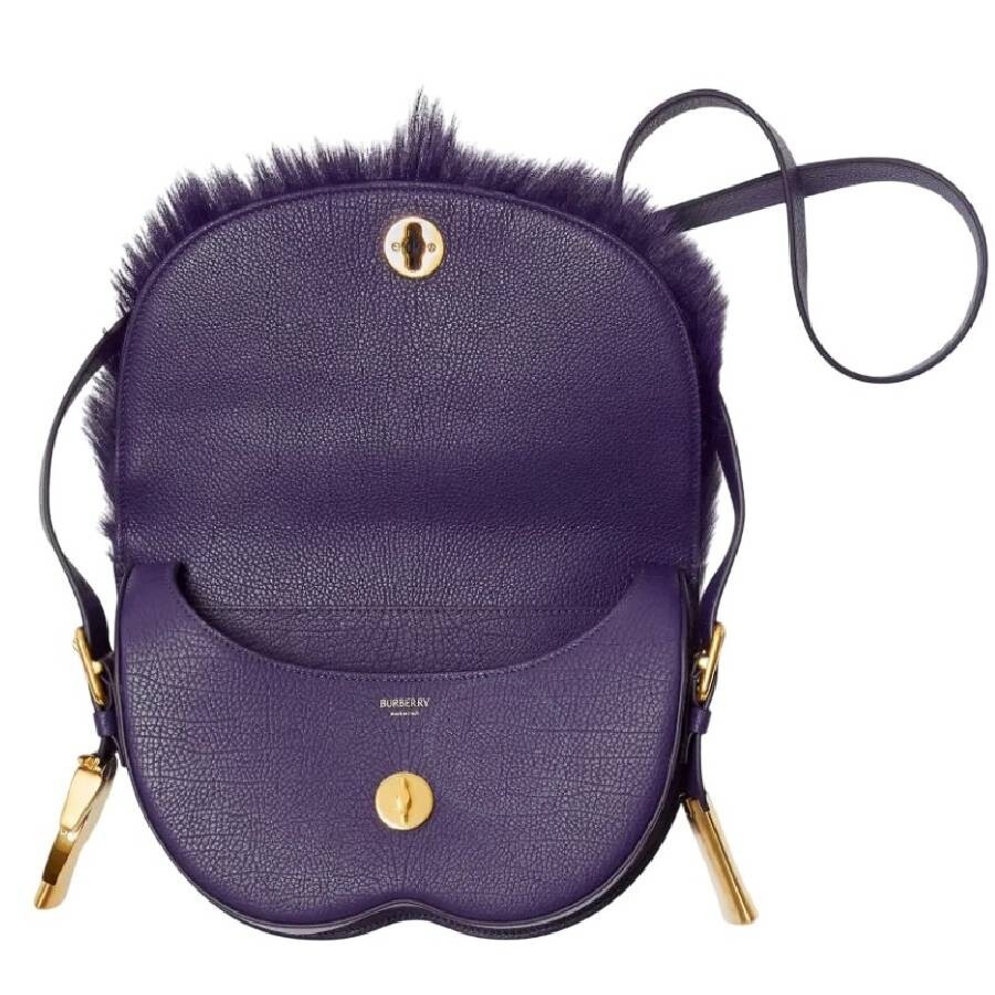 Burberry Small Calf Hair Chess Satchel Bag - 4