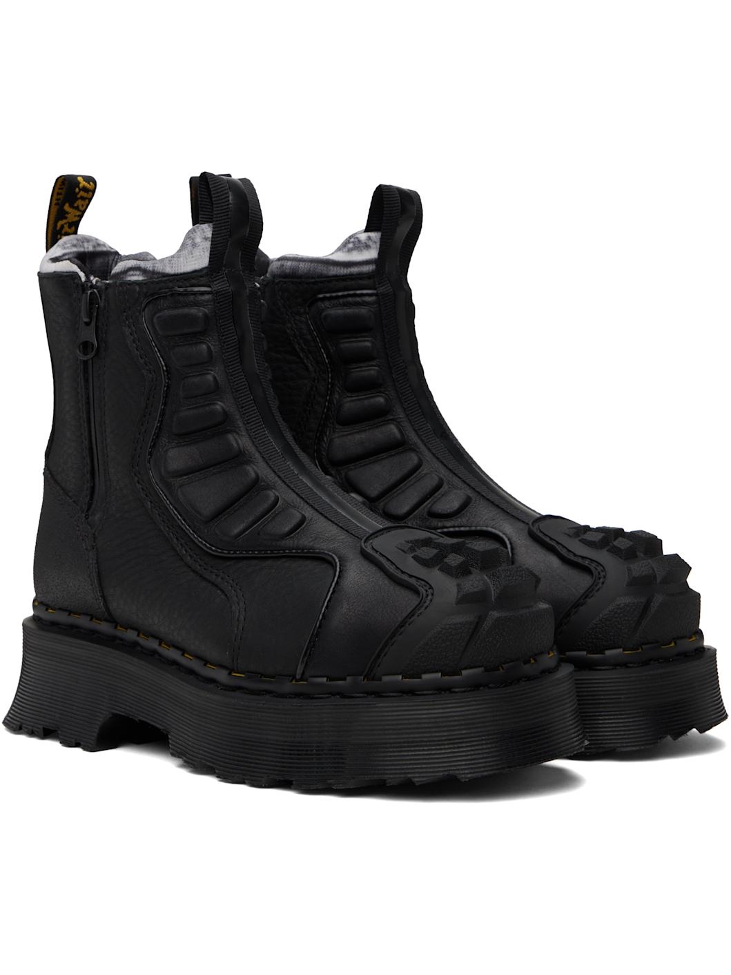 Black 2976 Protect Leather Boots - 4