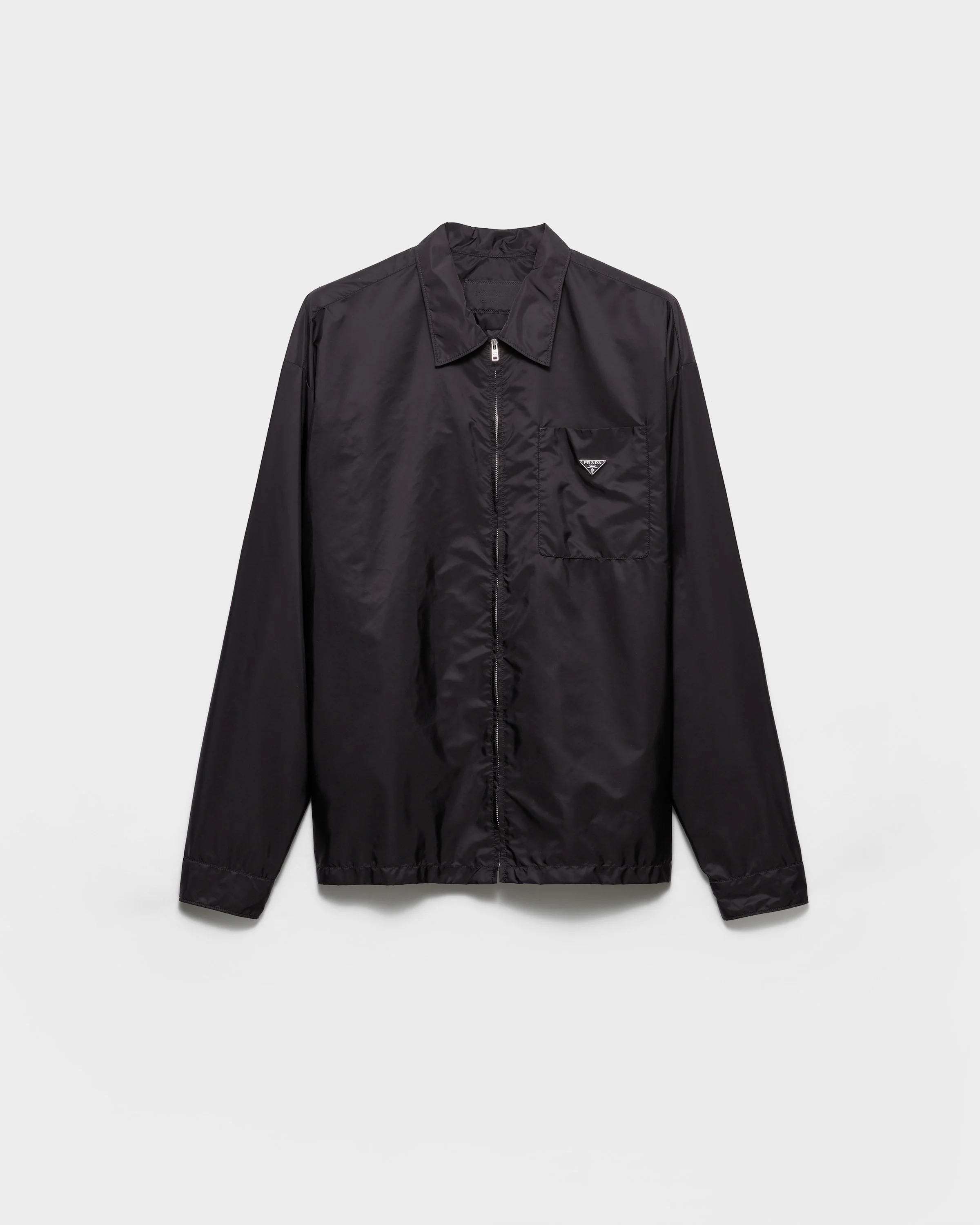 Re-Nylon zipper shirt - 1
