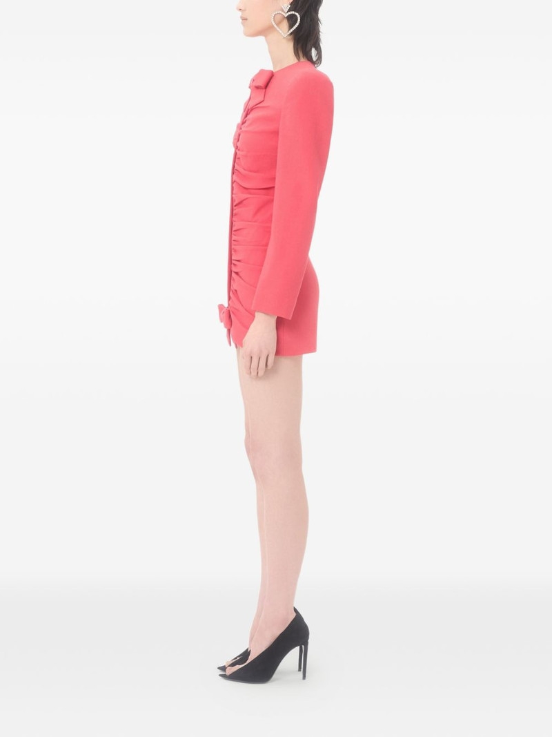 crispy light wool jacket dress 4