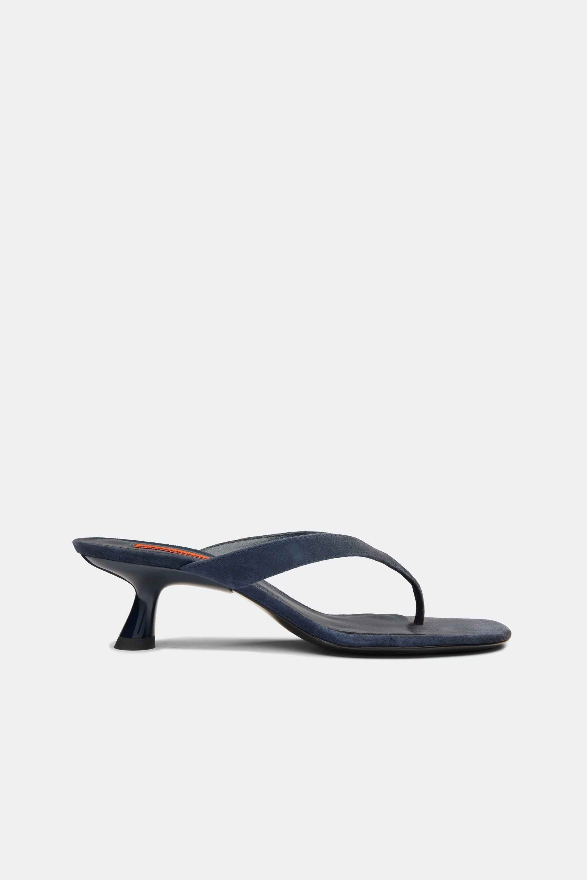 Suede Beep Thong In Ink - 1