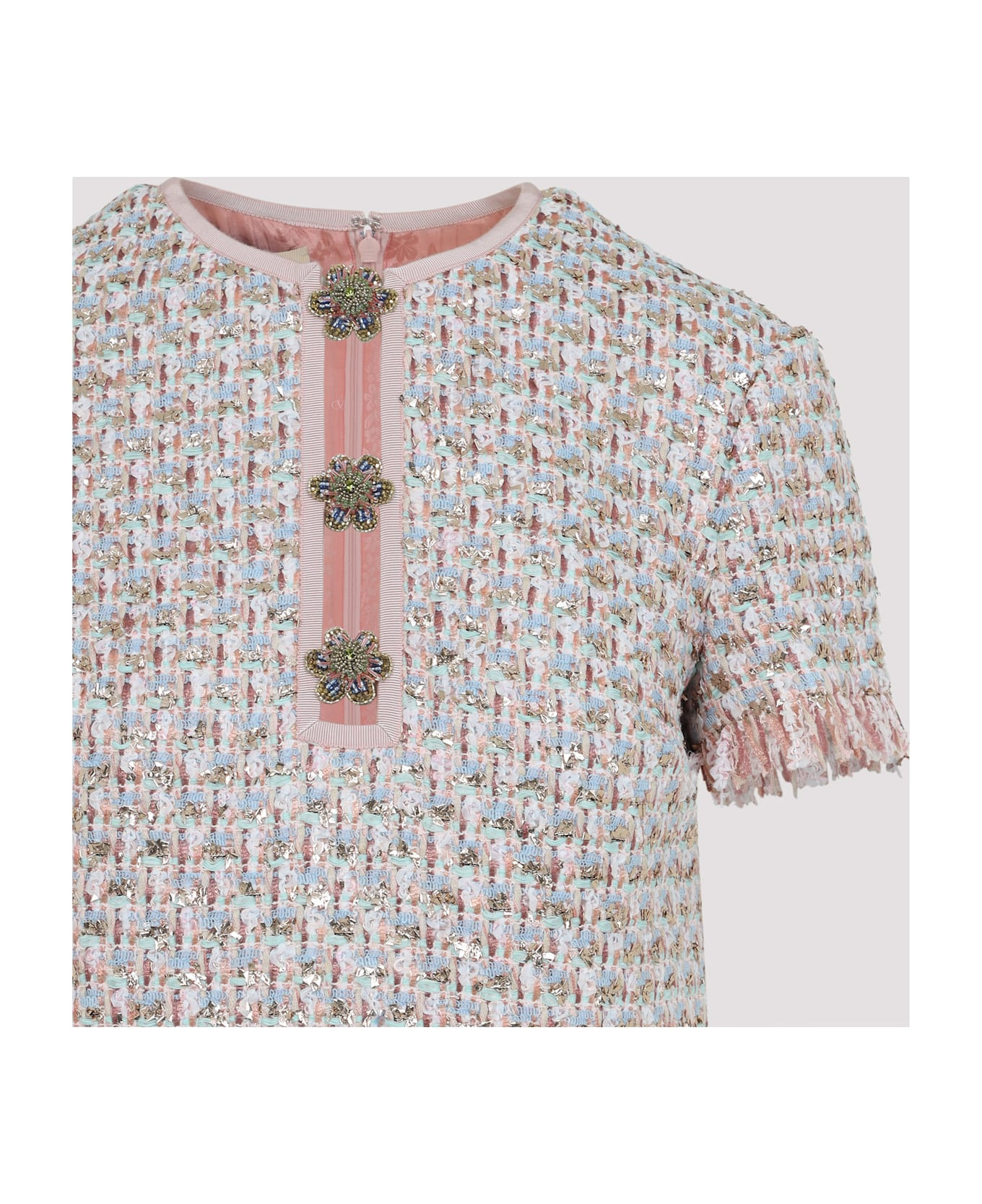 Embroidered Dress - 5