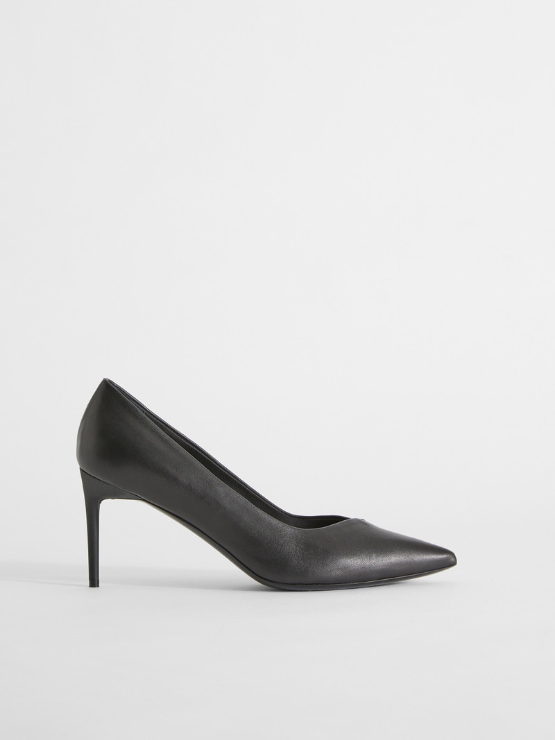 PHYLLIS Nappa leather court shoes 1