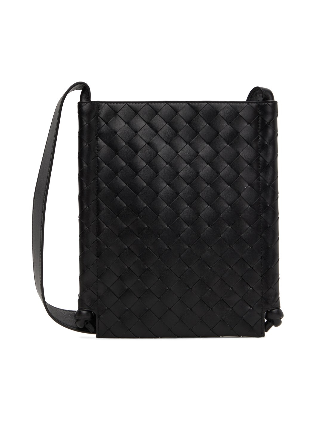 Black Small Flat Loop Pouch - 1