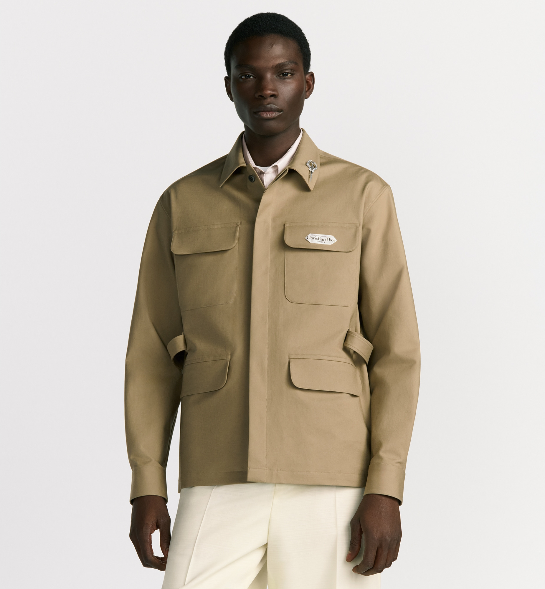 Safari Shirt with Christian Dior Paris Tag - 2