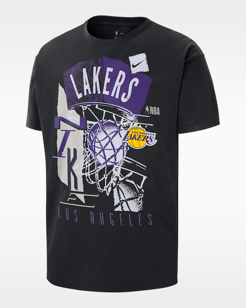 Los Angeles Lakers Courtside Men's Nike NBA Vintage T-Shirt 1