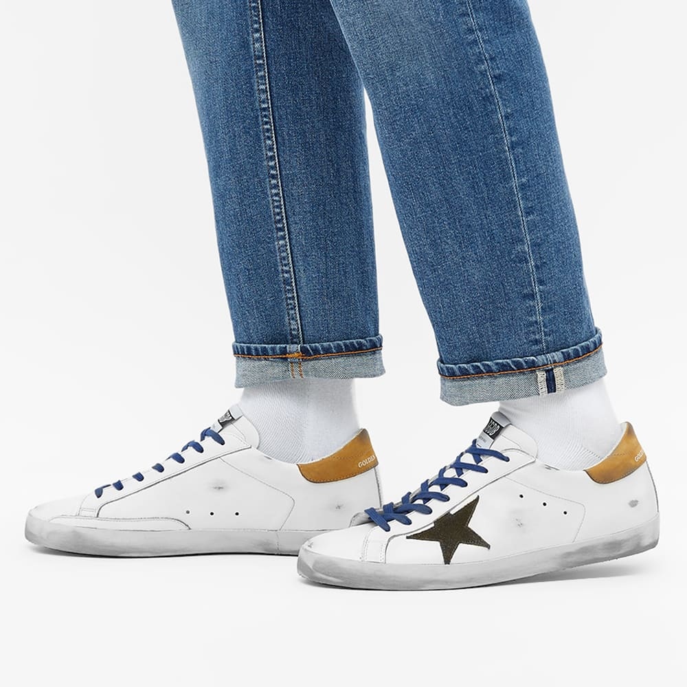 Golden Goose Superstar Leather Sneaker - 6