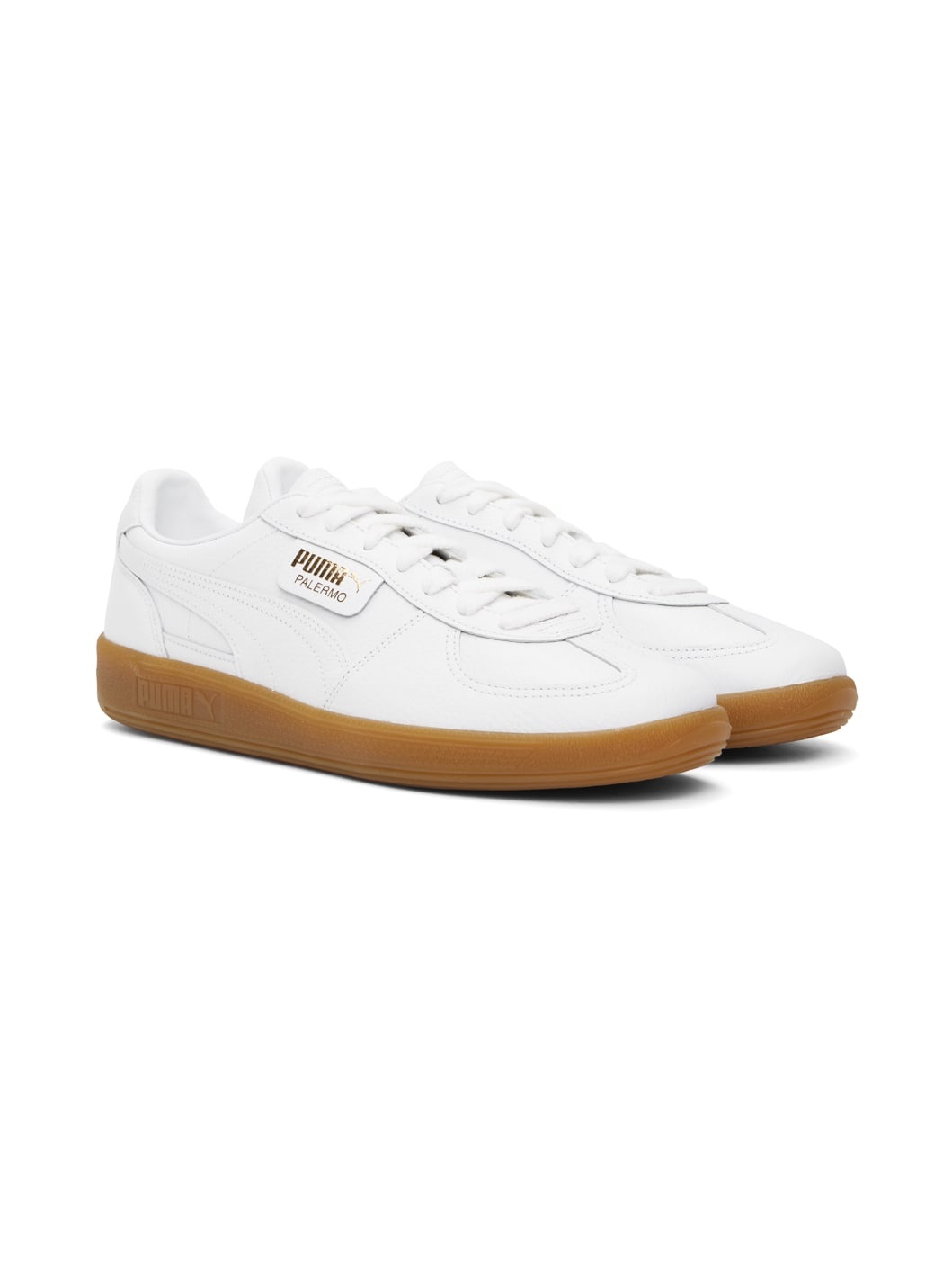 White Palermo Premium Sneakers - 4