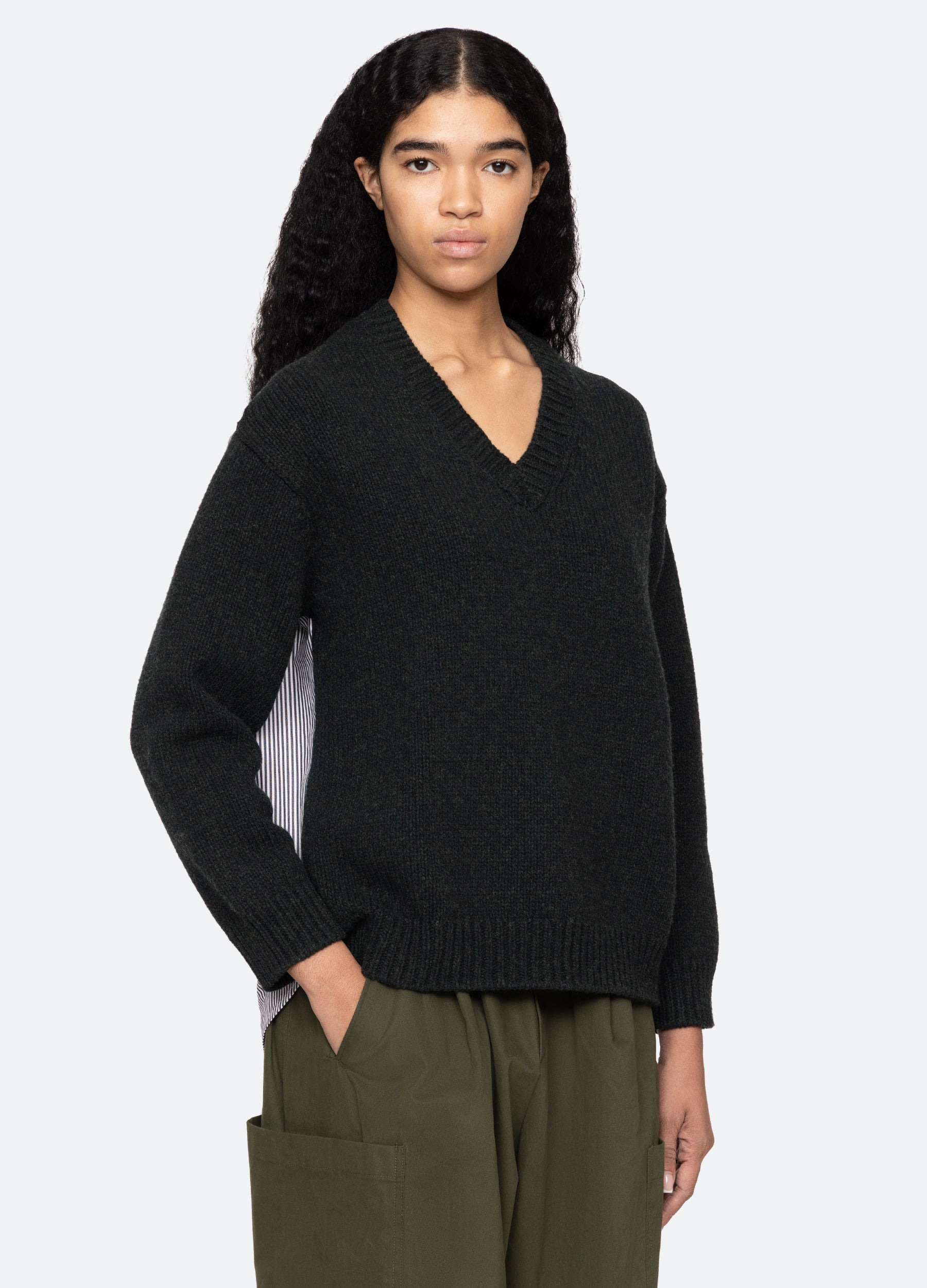 Mallory V-Neck Sweater - 3