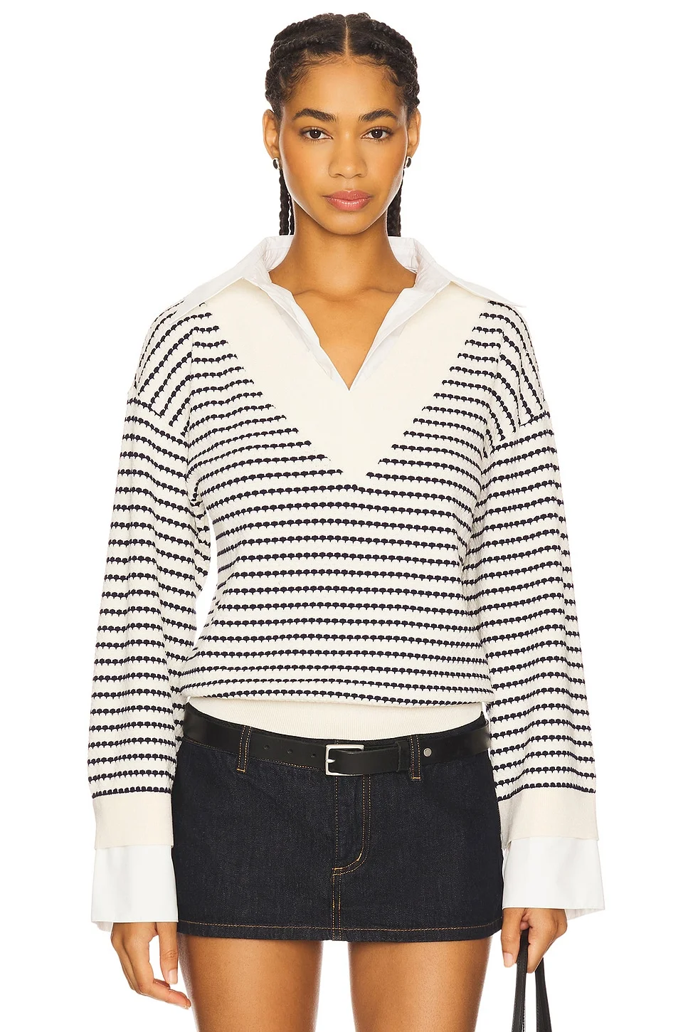 Regatta Stripe Knit Sweater - 1