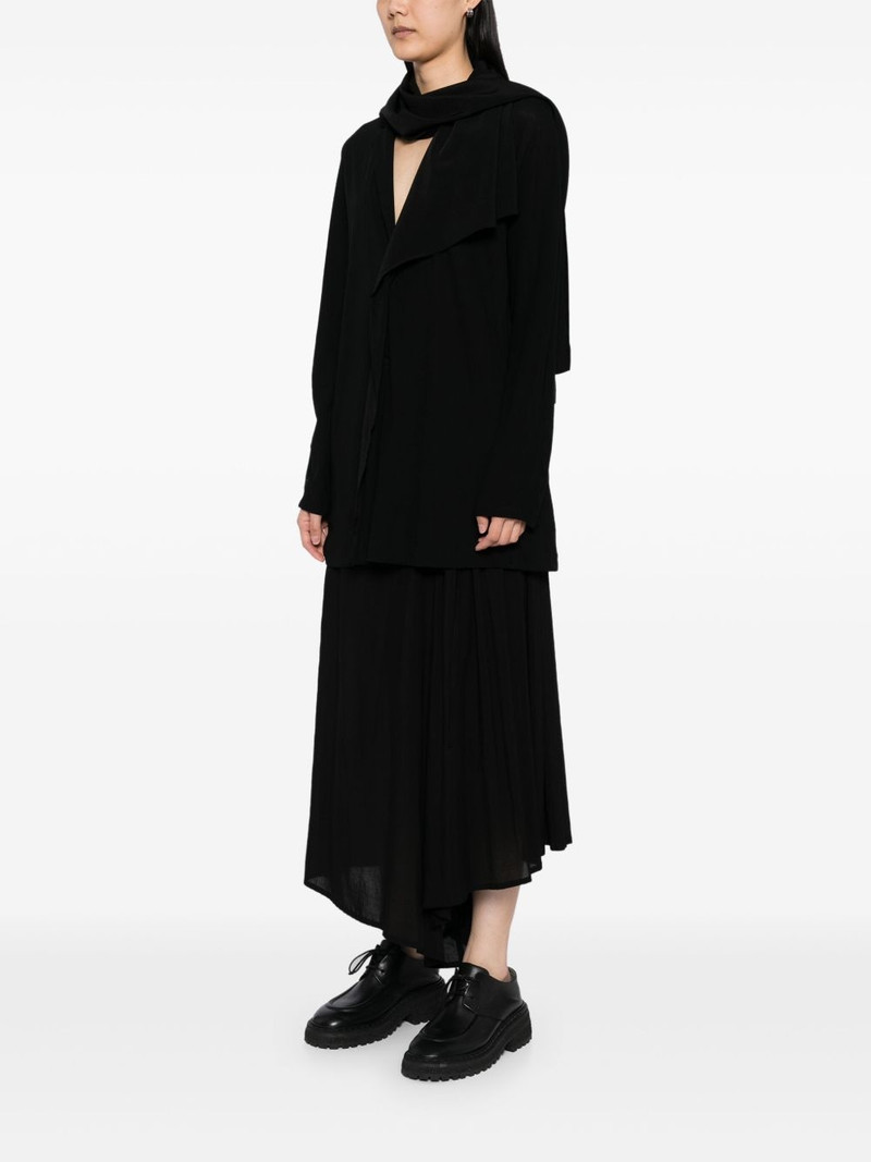 scarf-collar blazer 3