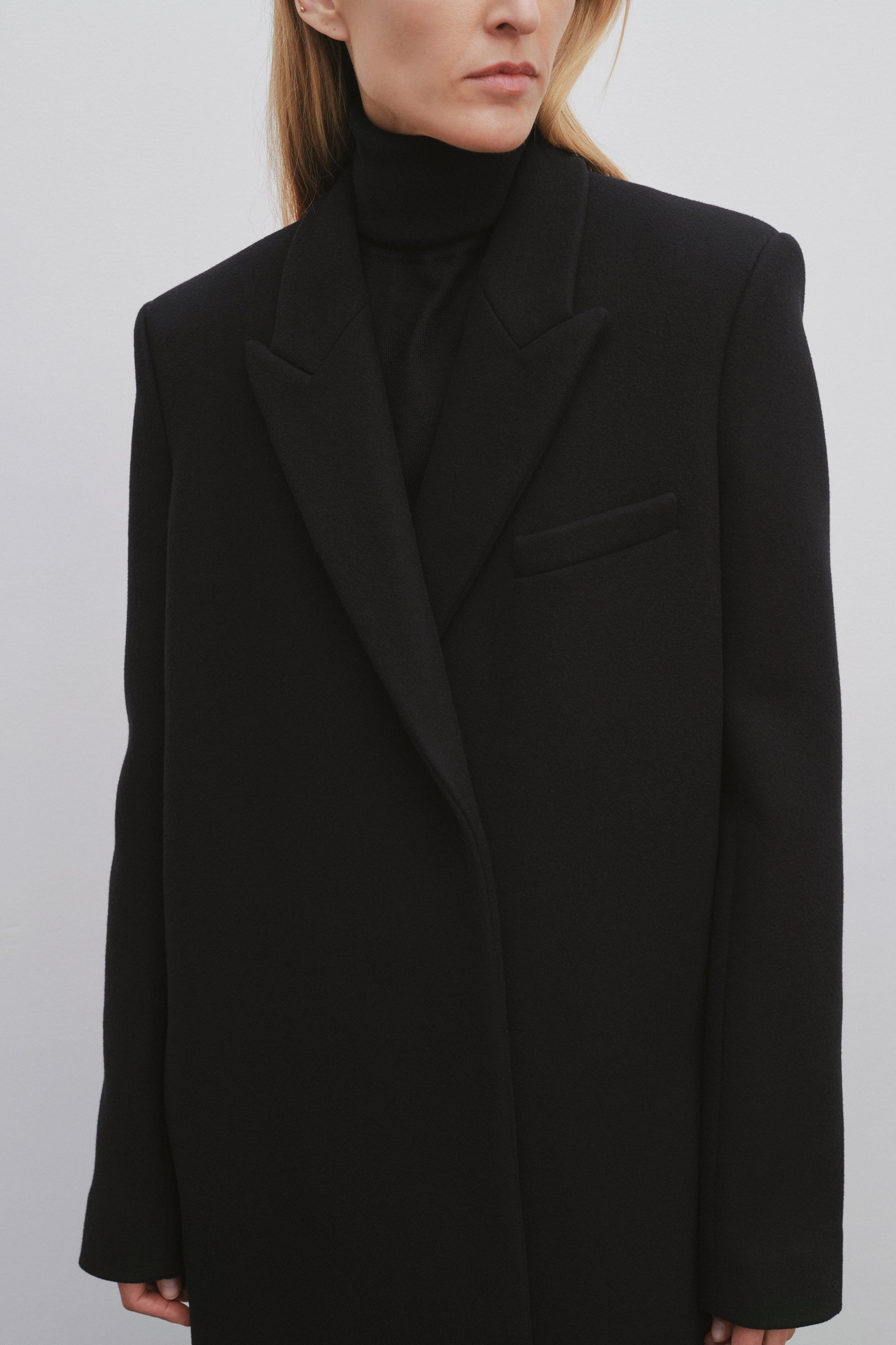 Cassio Coat in Wool and Cashmere - 6