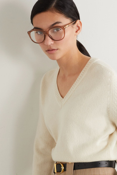 GUCCI Round-frame acetate optical glasses outlook