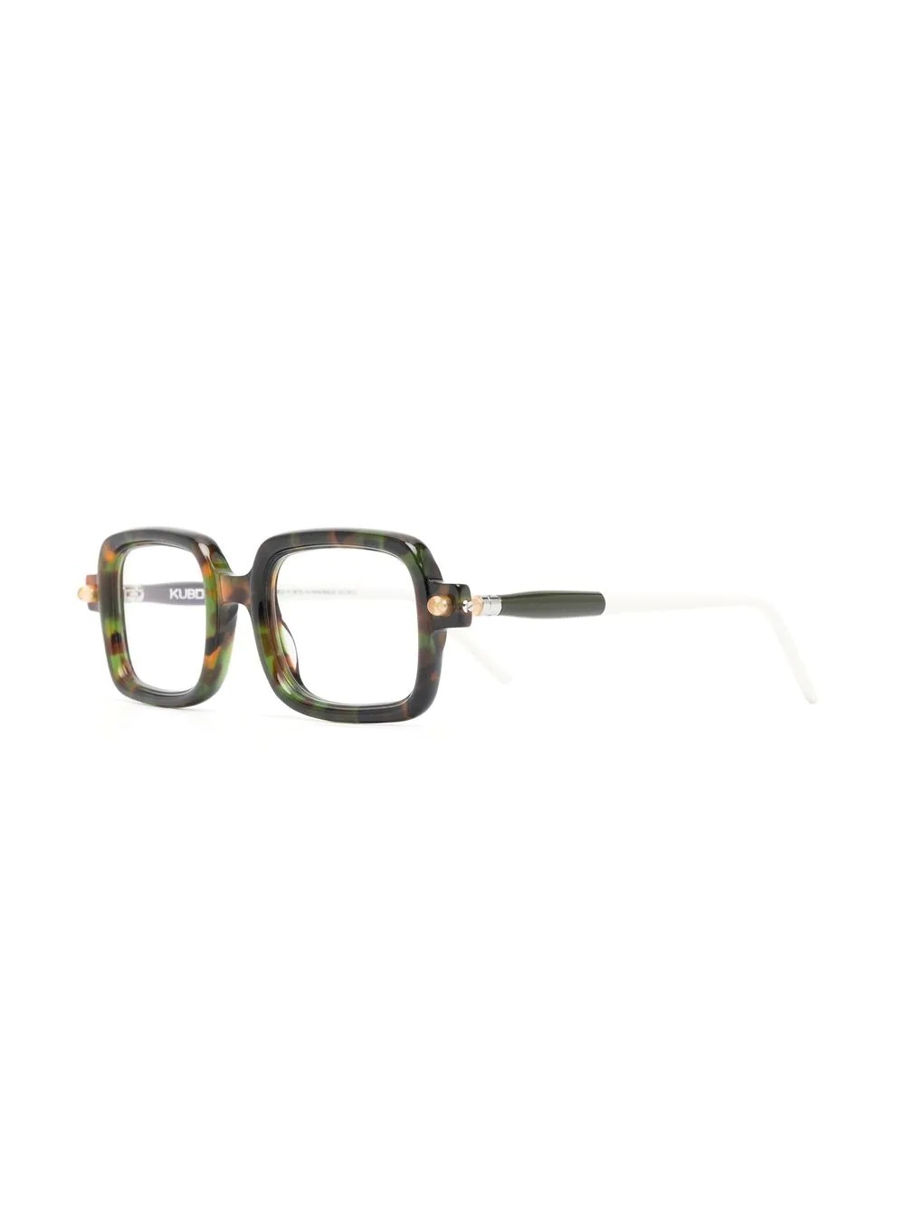 square-frame glasses - 2