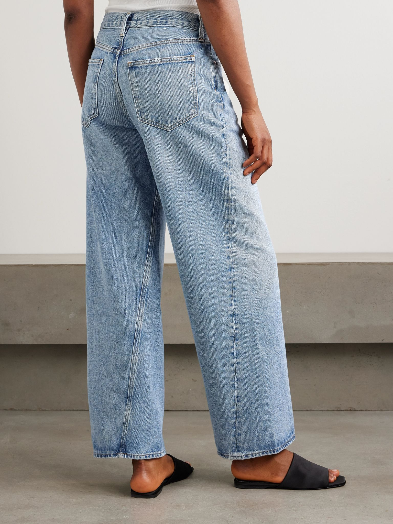 Twist Low Slung Baggy jeans Light denim - 4