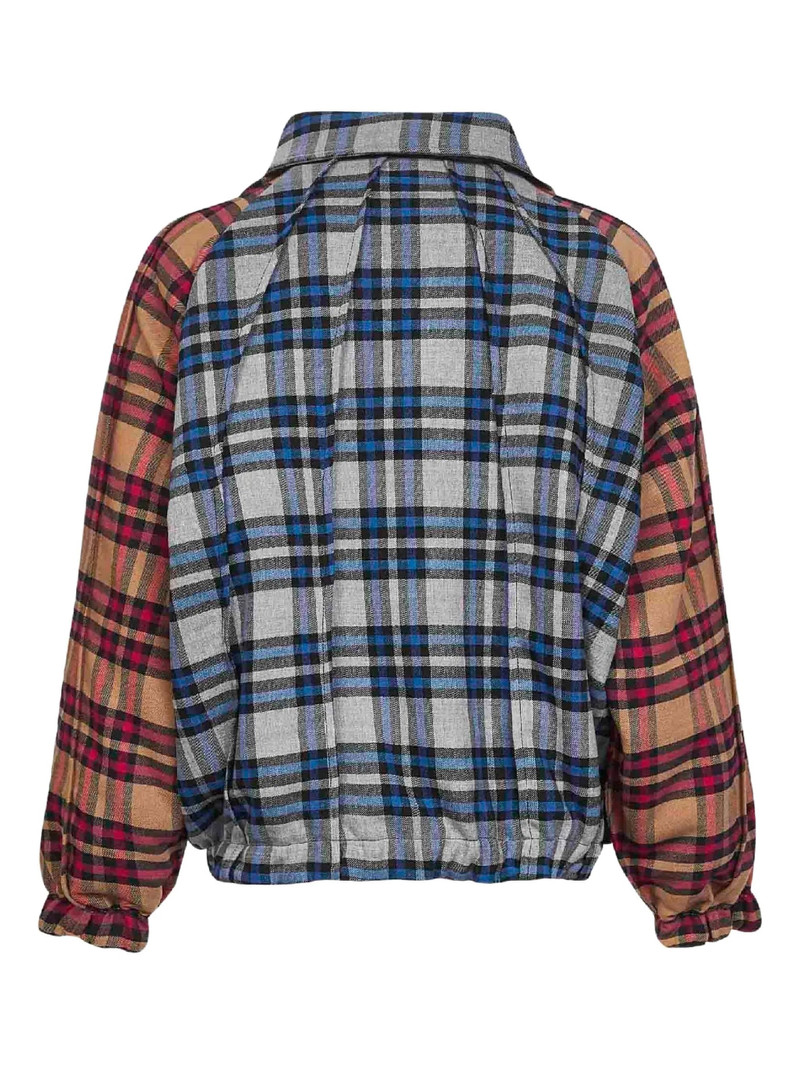 PDF Pdf Patchwork-check Raglan Jacket outlook