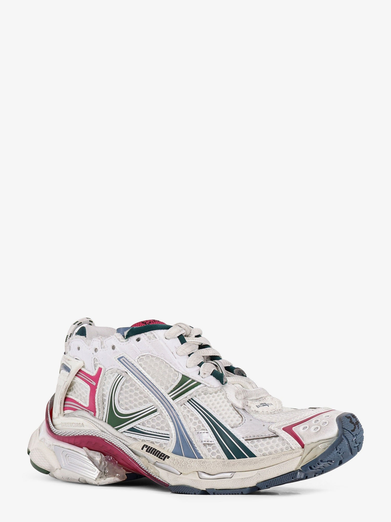 Balenciaga Runner Low-Top Mesh Sneakers - 2
