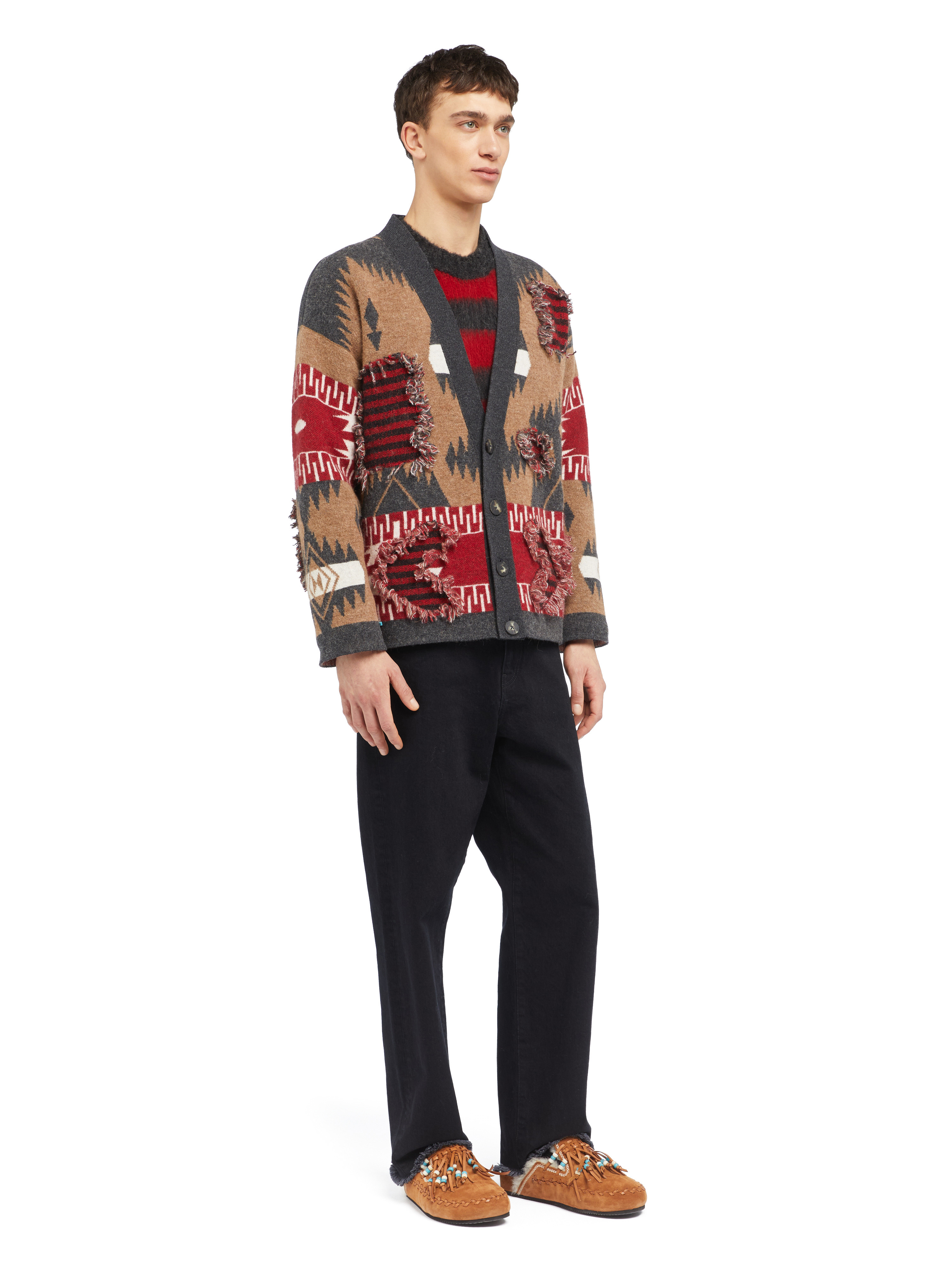 Grunge Anthem Cardigan - 5