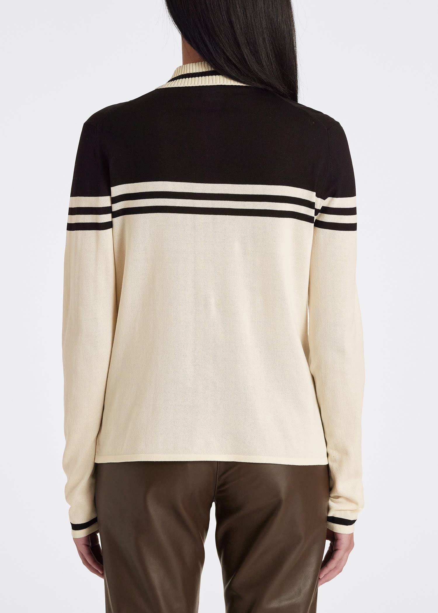 Colour Block Cardigan - 6