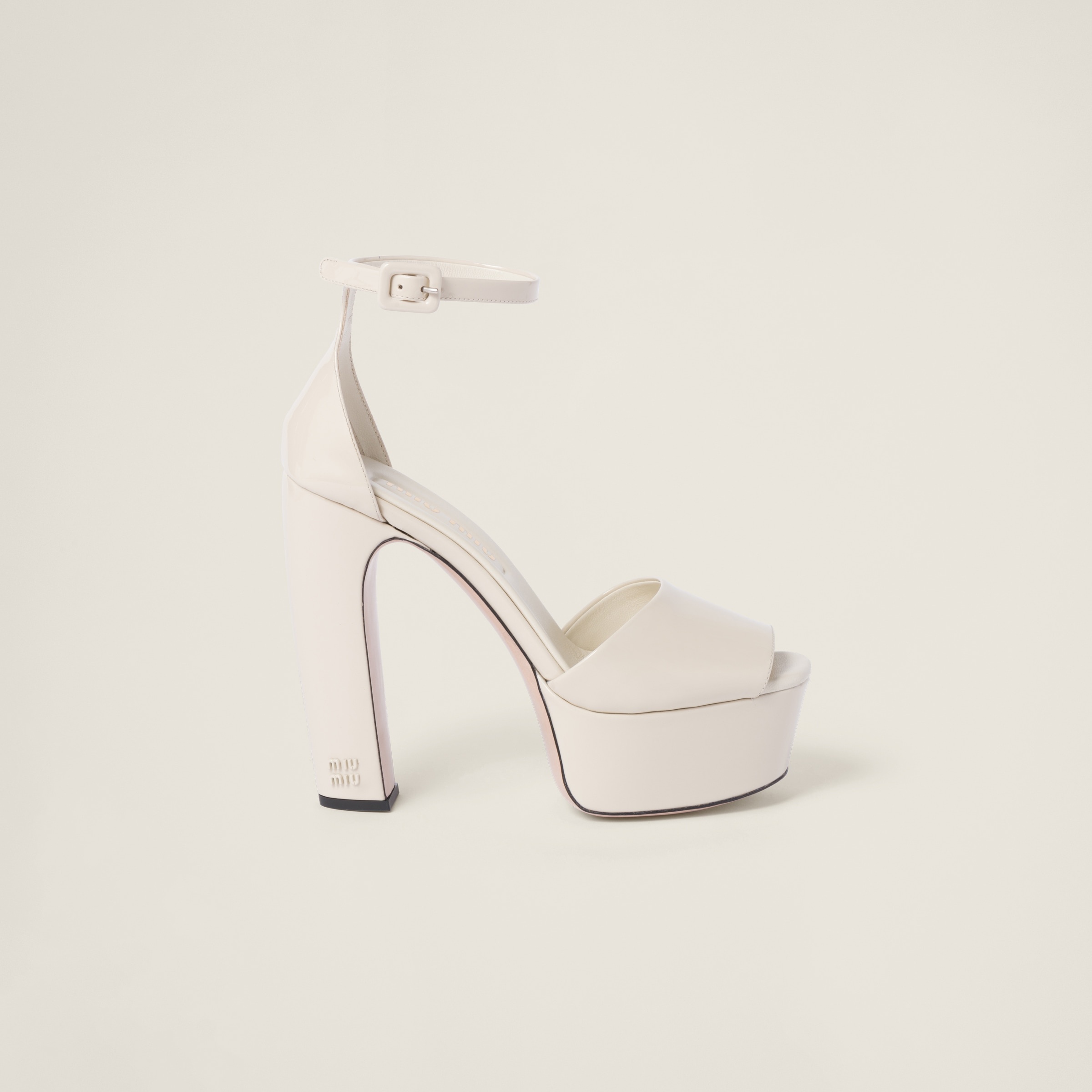 Patent leather platform sandals - 2