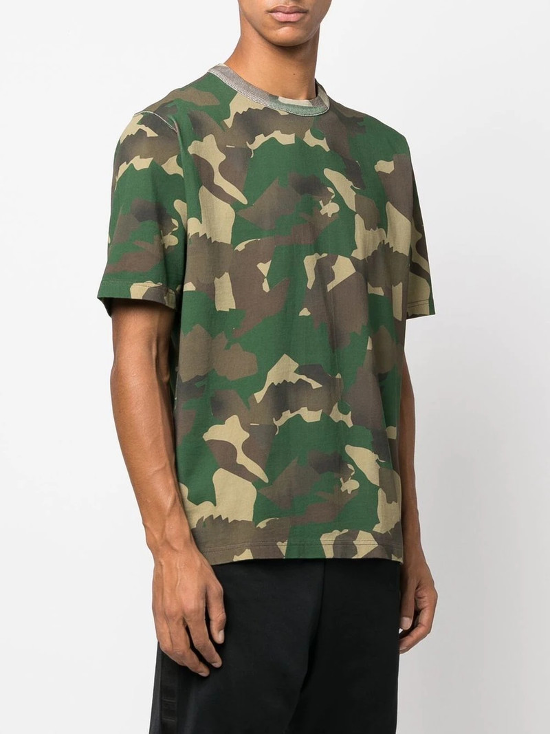 camouflage organic-cotton T-shirt 3