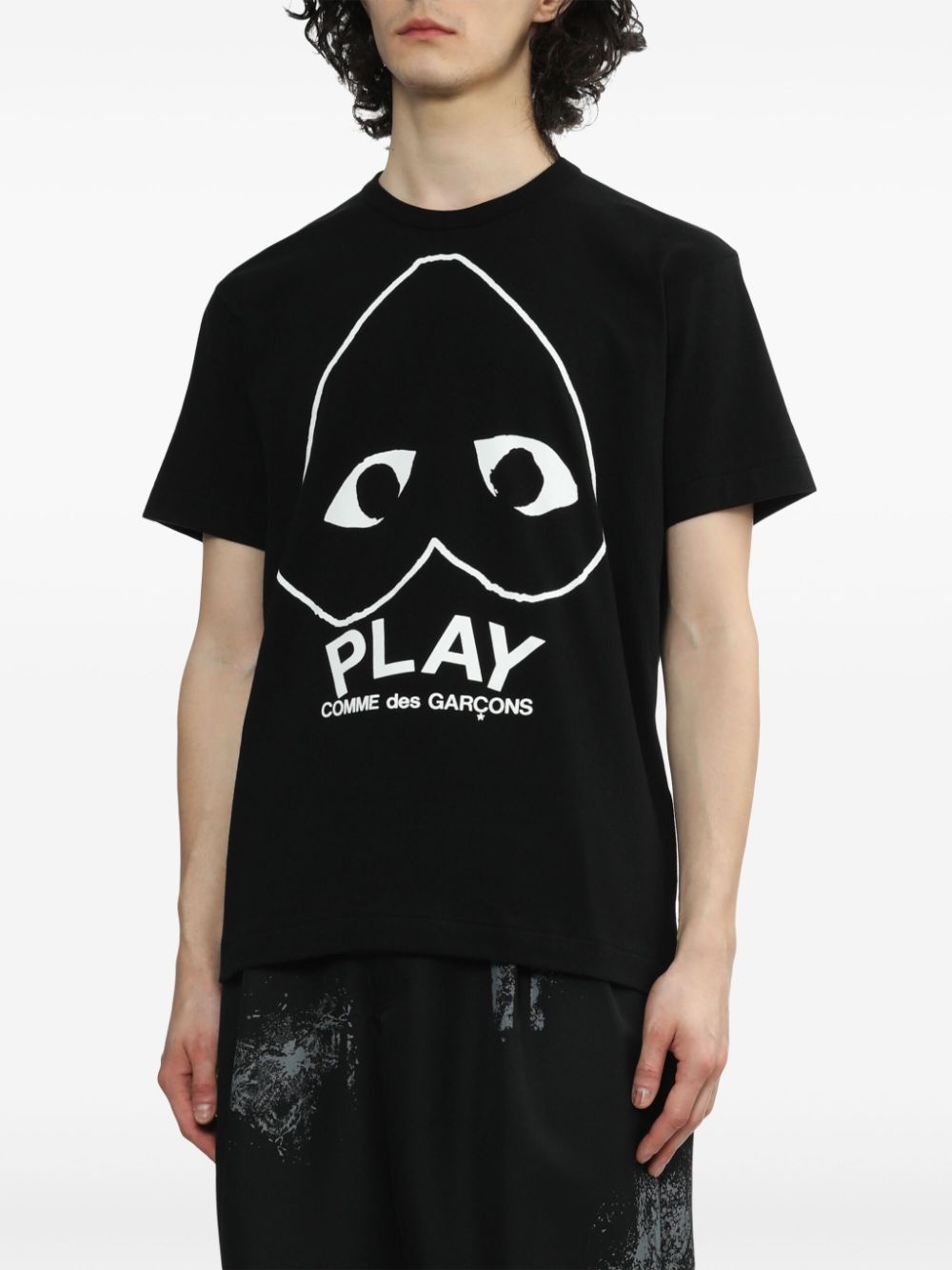 heart-print cotton T-shirt - 2