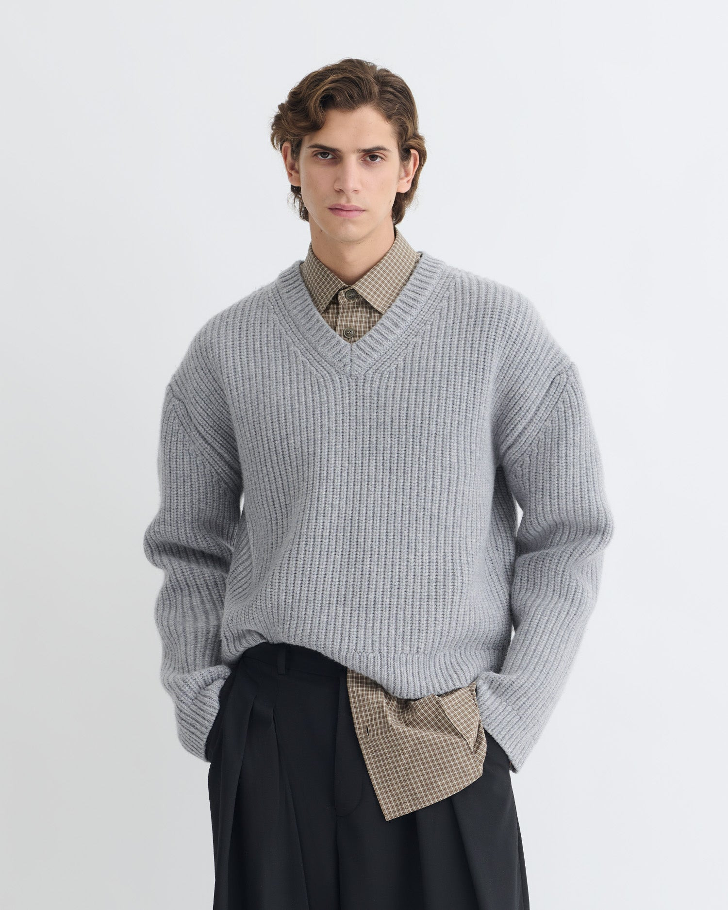 Merino and Cashmere-Blend Sweater - 3