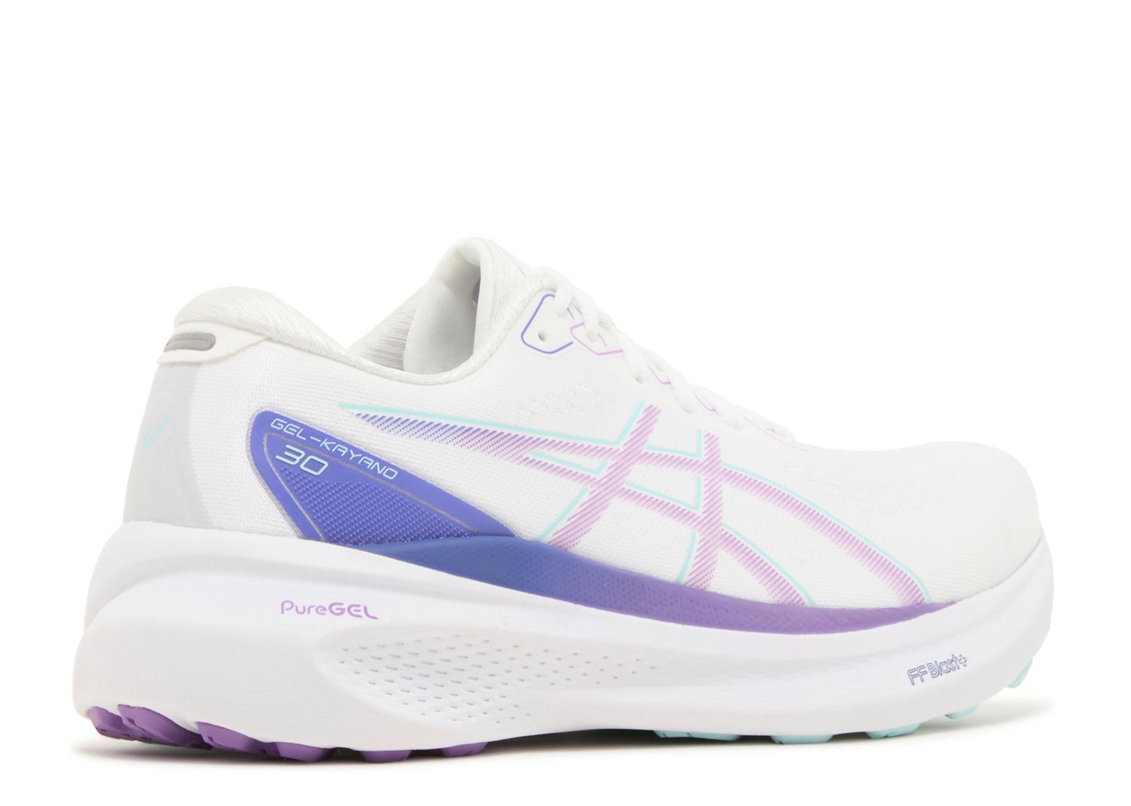 WMNS GEL KAYANO 30 'WHITE CYBER GRAPE' - 3