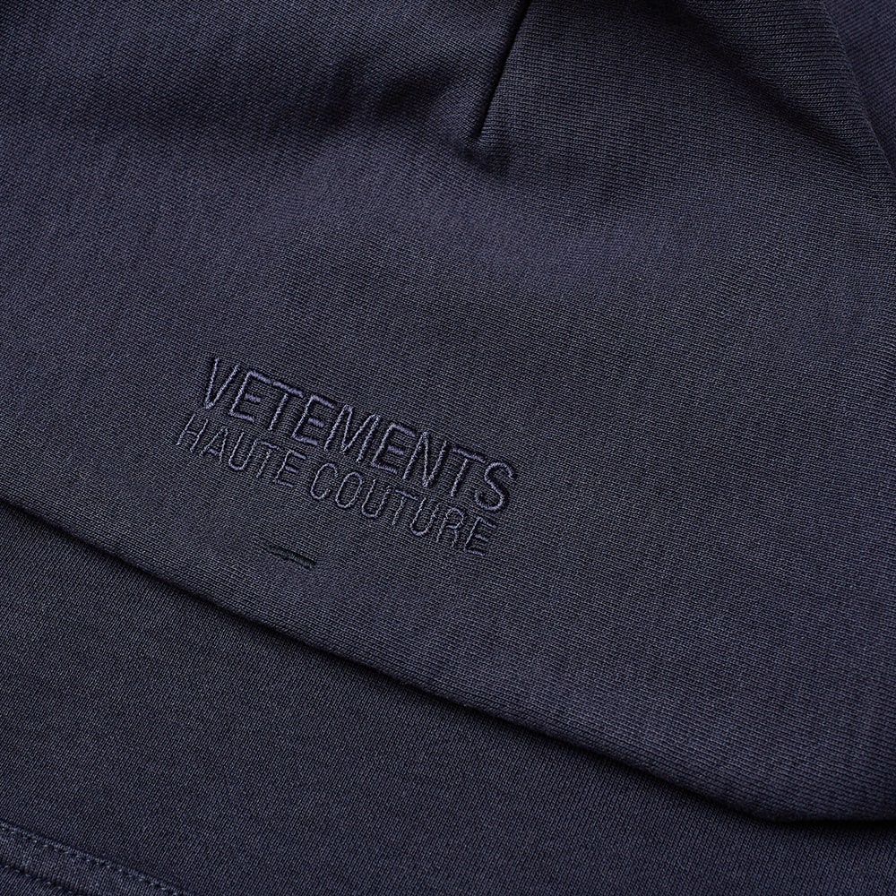 VETEMENTS Oversize Logo Haute Couture Hoody - 3