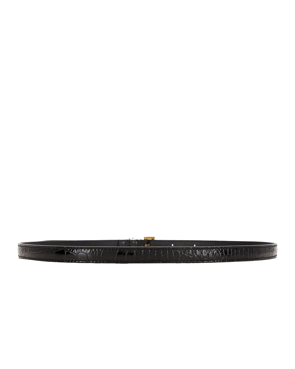 Cassandre Thin Leather Belt - 2
