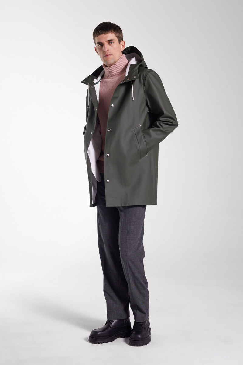 Stutterheim Stockholm Raincoat Green outlook