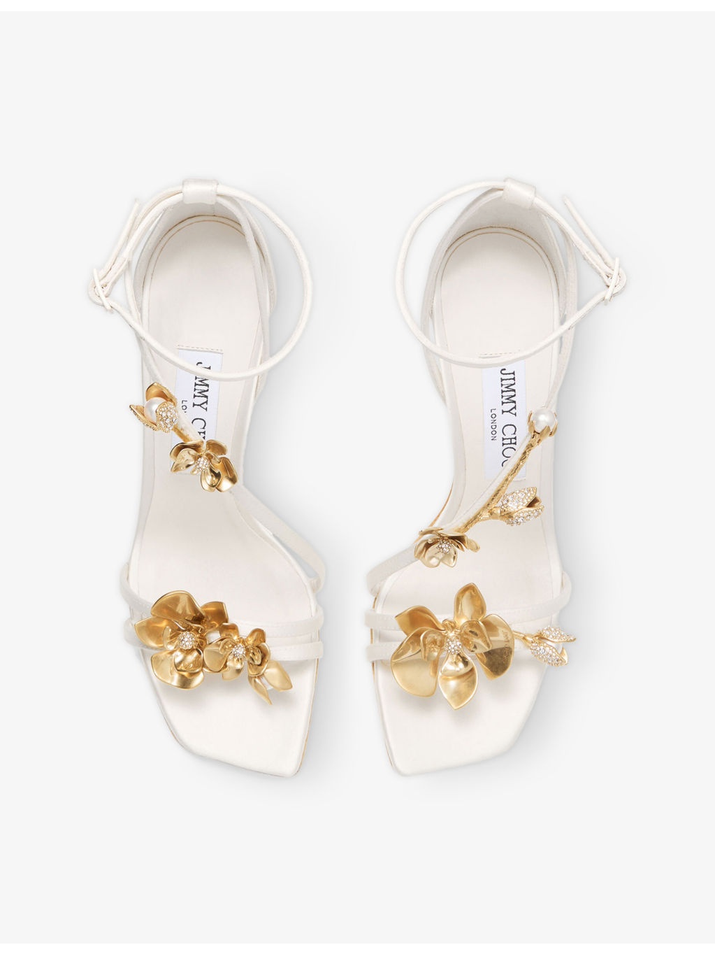 Zea 96 Satin Heeled Sandals - 2