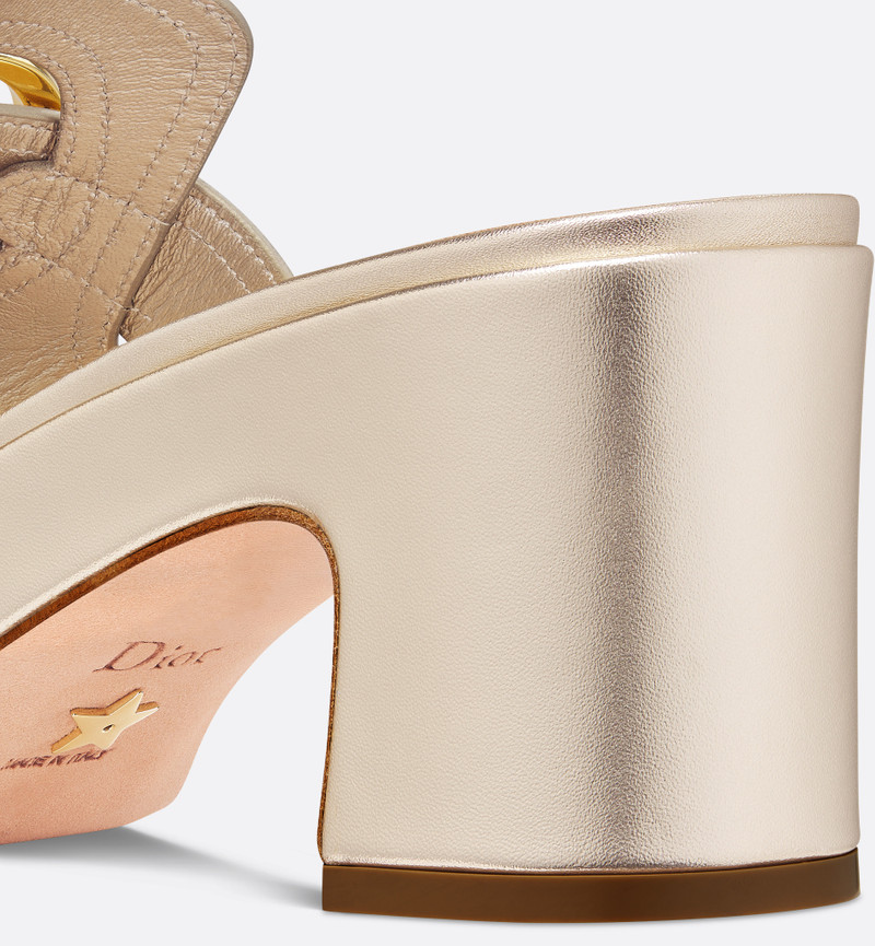 Dior Dior Or 30 Montaigne Platform Slide outlook