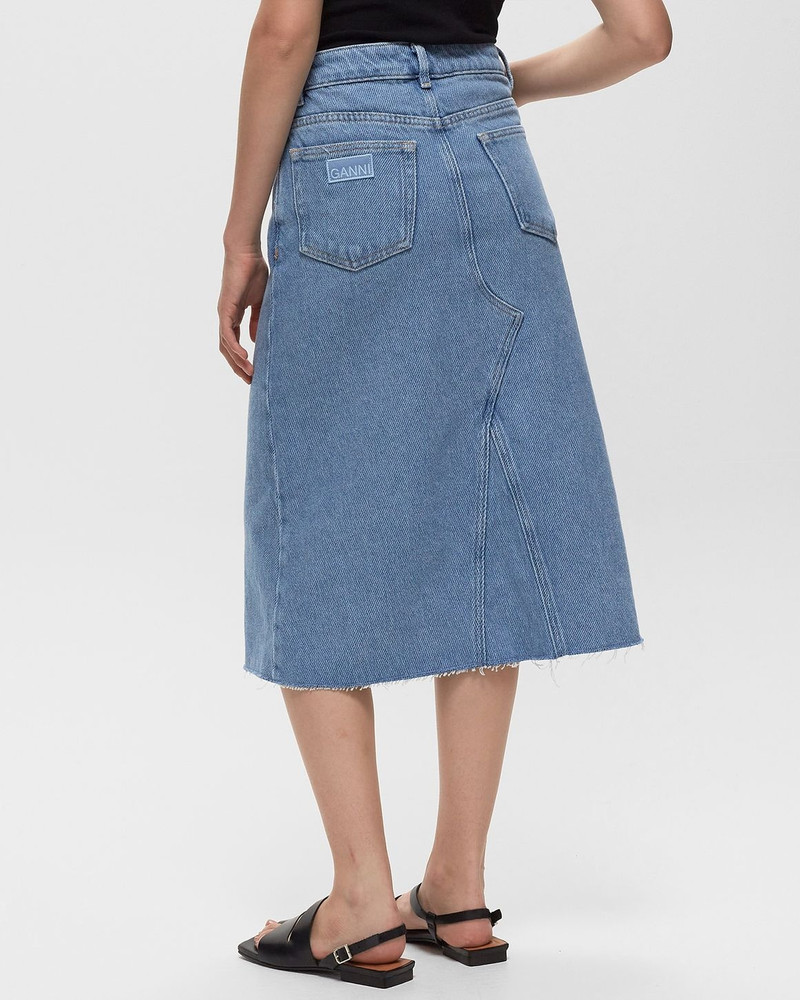 high-waist denim 스커트 3