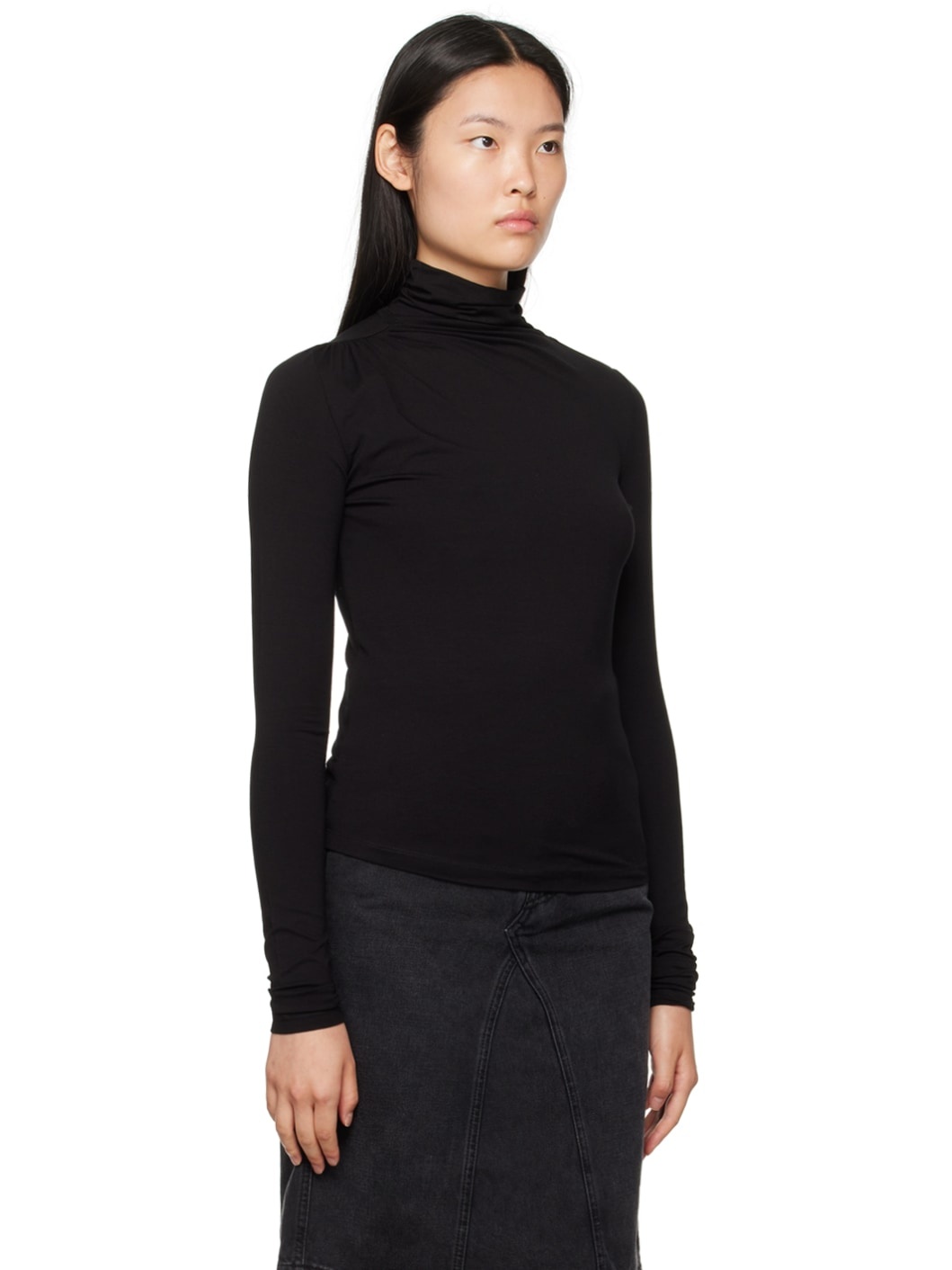 Black Lou Turtleneck - 4