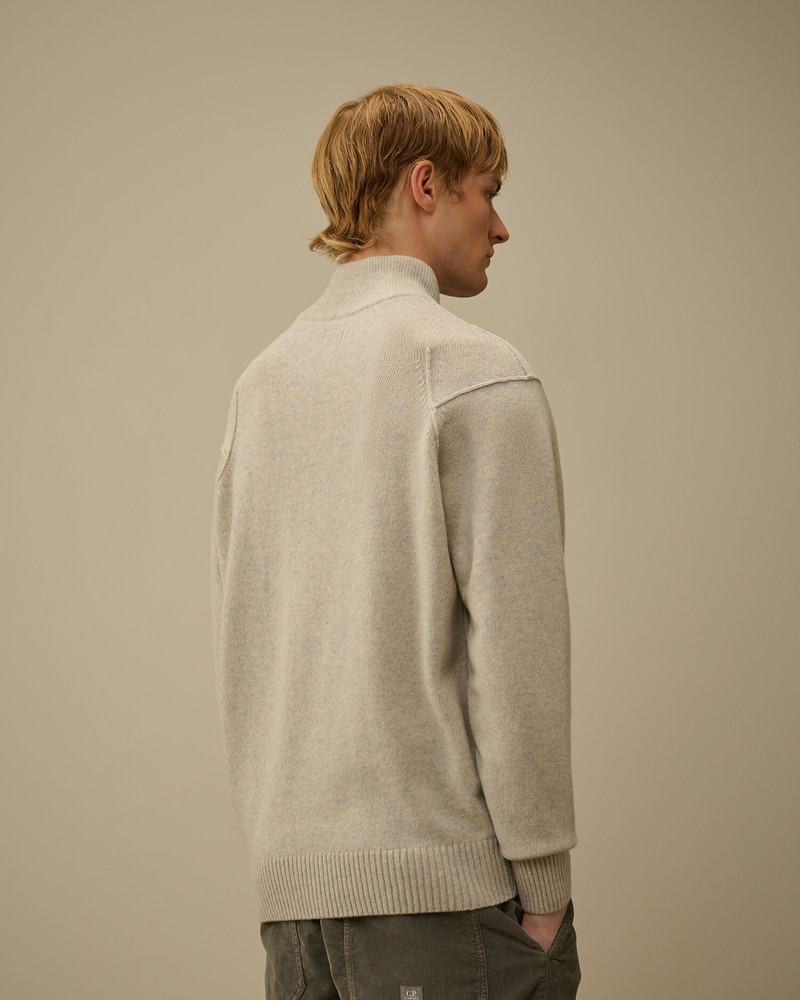 Lambswool GRS Half Zip Sweater 4