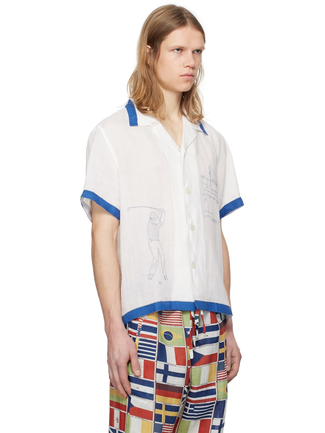 White Club Champion Short Sleeve Shirt - 2