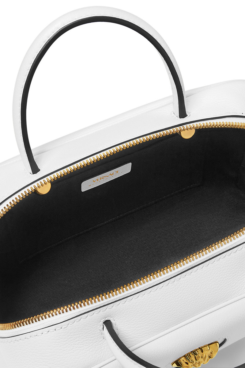 VERSACE La Medusa Boston Bag - White outlook