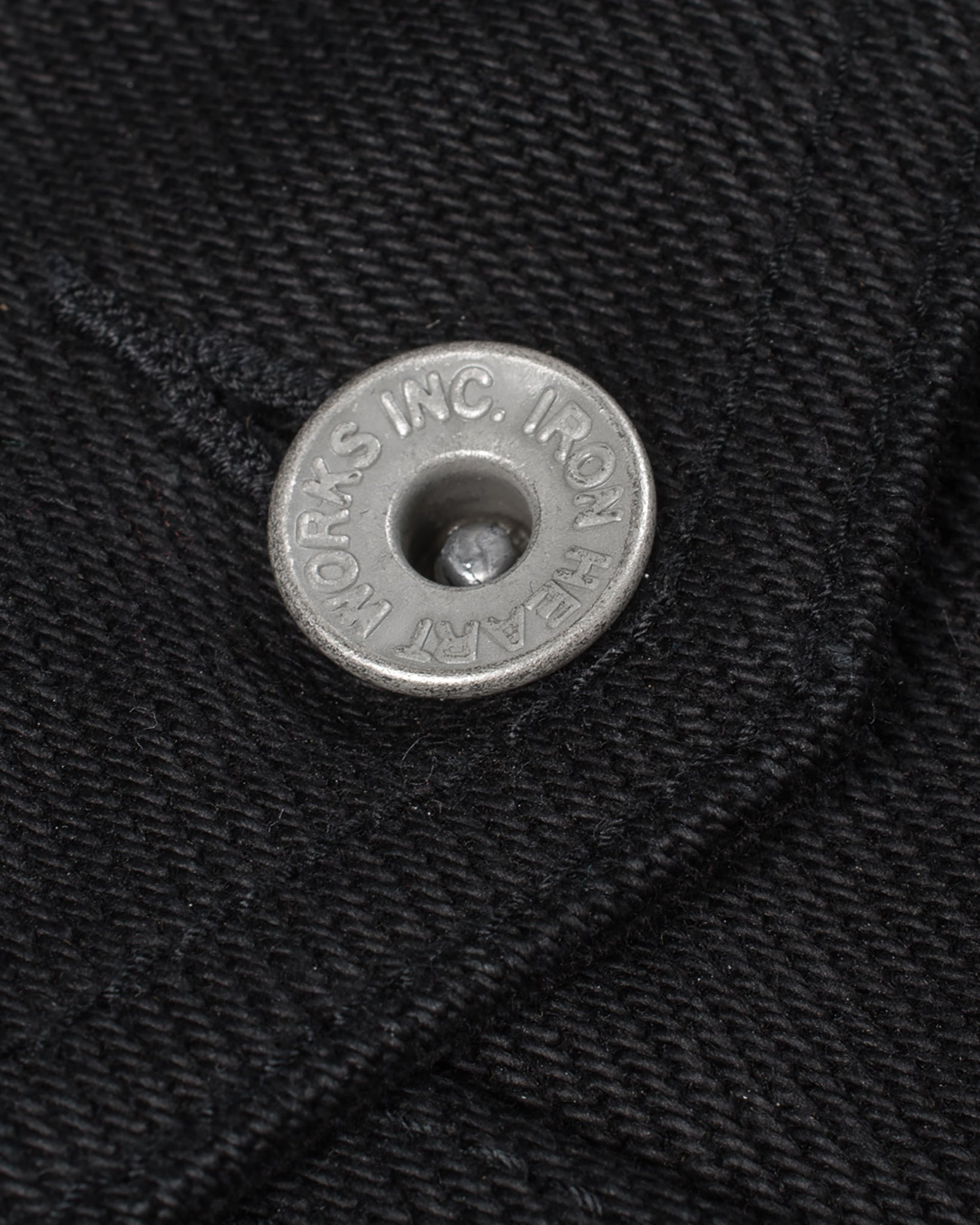 IH-9526V 21oz Non-Fade Denim Type III Vest - Superblack - 11